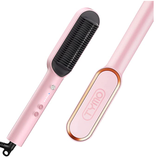 TYMO Ring Pink Hair Straightener Brush